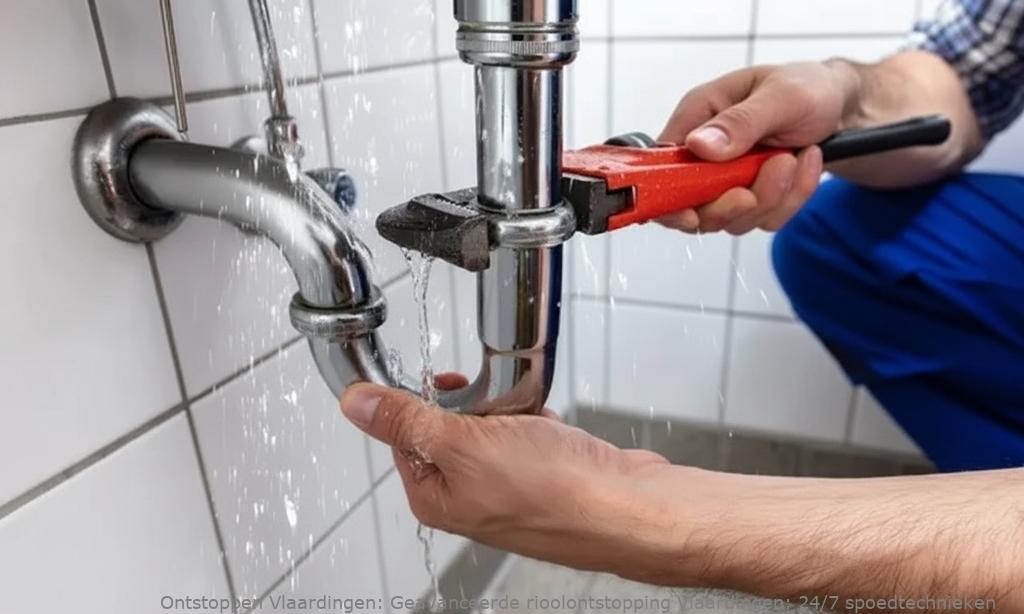 Geavanceerde rioolontstopping Vlaardingen: 24/7 spoedtechnieken