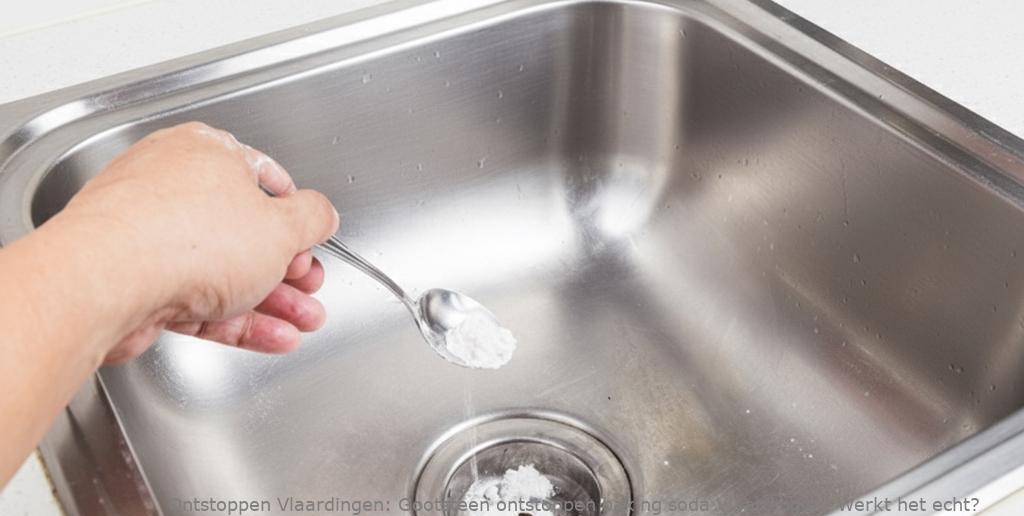 Gootsteen ontstoppen baking soda Vlaardingen: Werkt het echt?