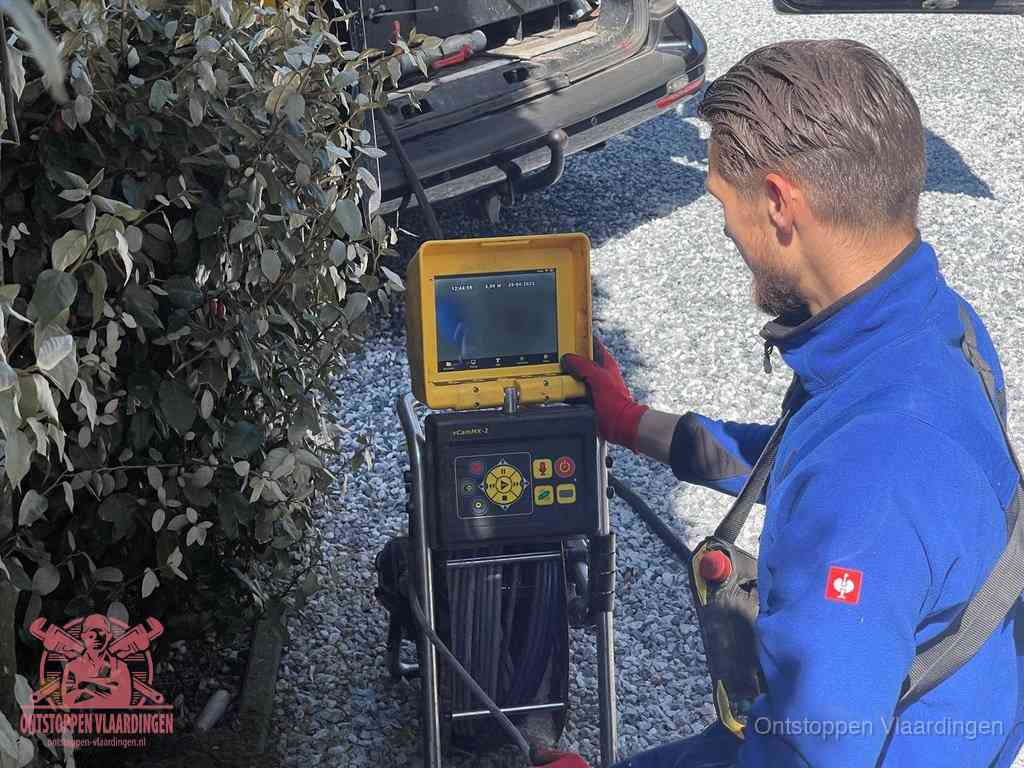 Rioolinspectie met camera in Vlaardingen