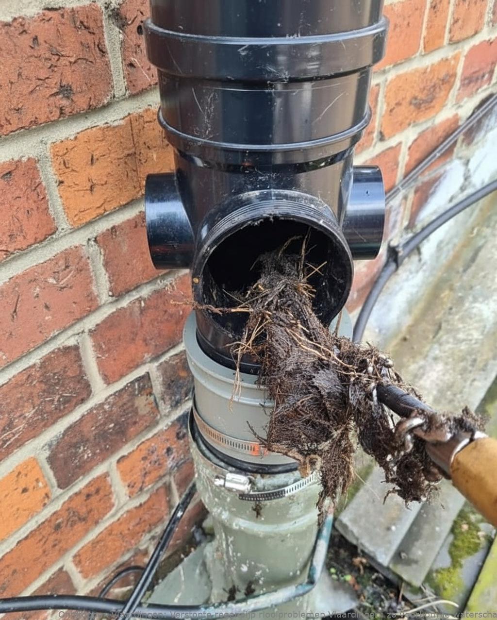 Verstopte regenpijp rioolproblemen Vlaardingen: zo voorkom je waterschade