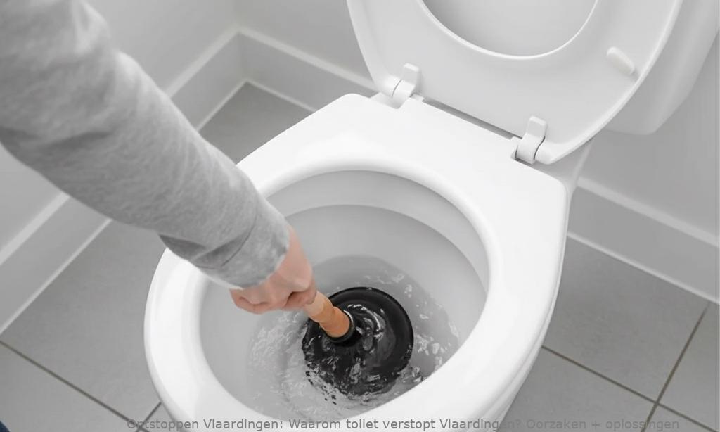 Waarom toilet verstopt Vlaardingen? Oorzaken + oplossingen